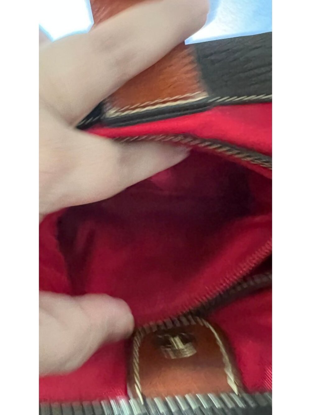 DAMAGED! Dooney & Bourke Brown Pebble Grain Leather Small Satchel Bag - Picture 10 of 14